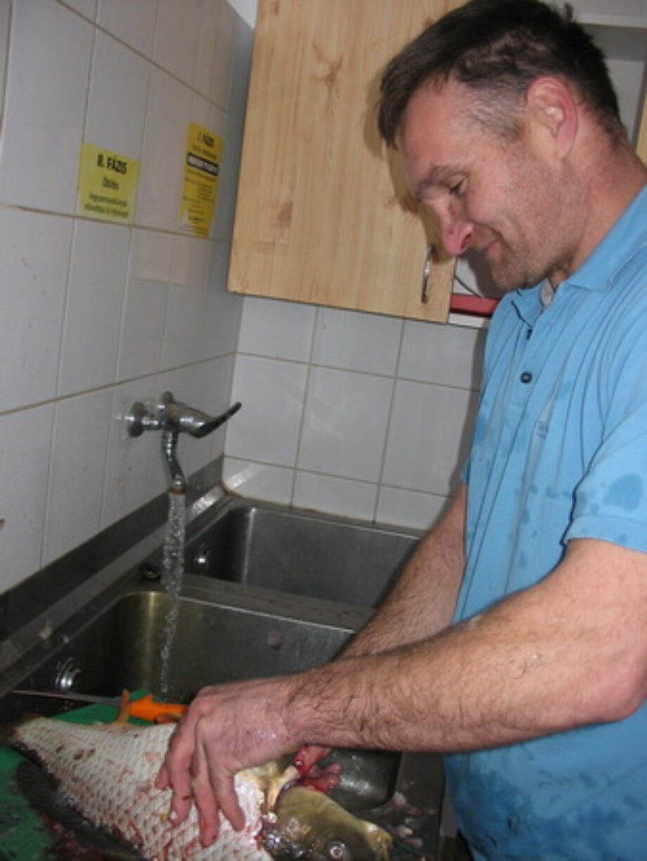 A csuka töltve, isteni étek