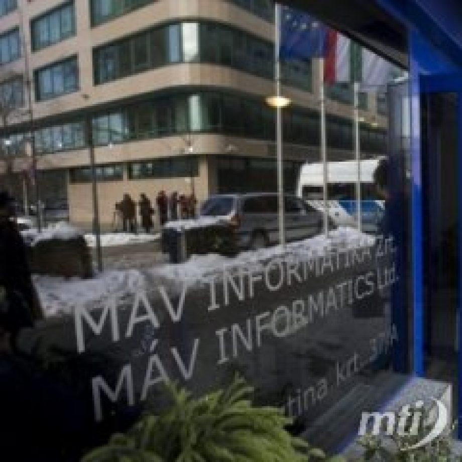 Házkutatás a MÁV Informatika Zrt.-nél