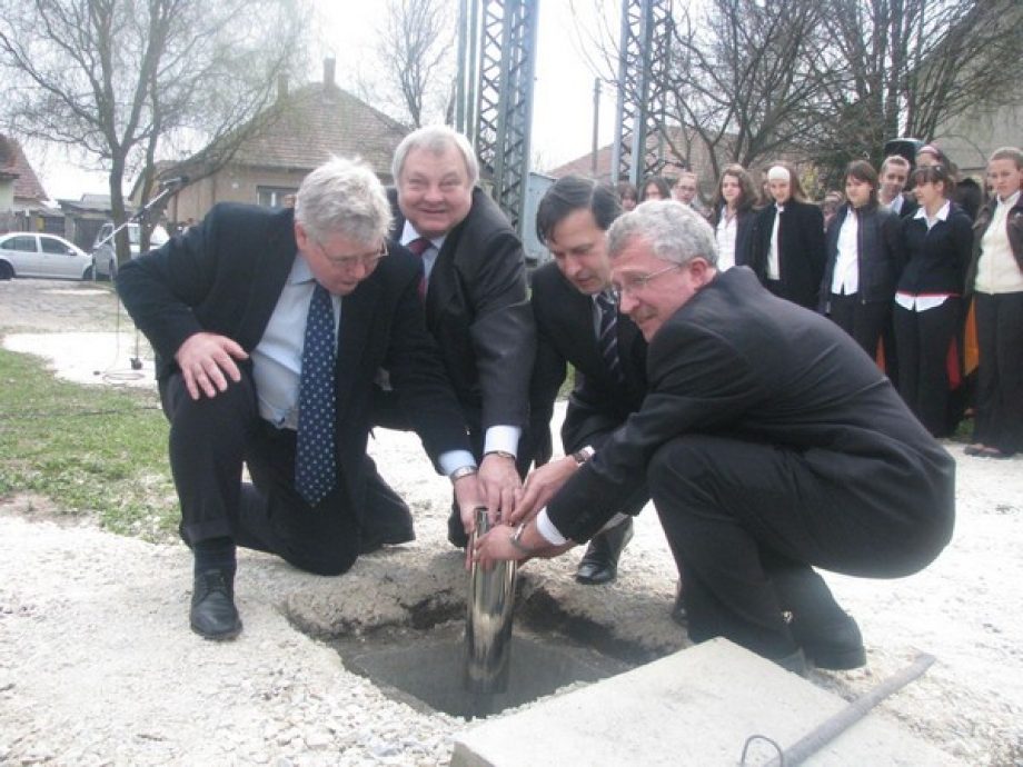 Megújul Sajószentpéter történelmi belvárosa