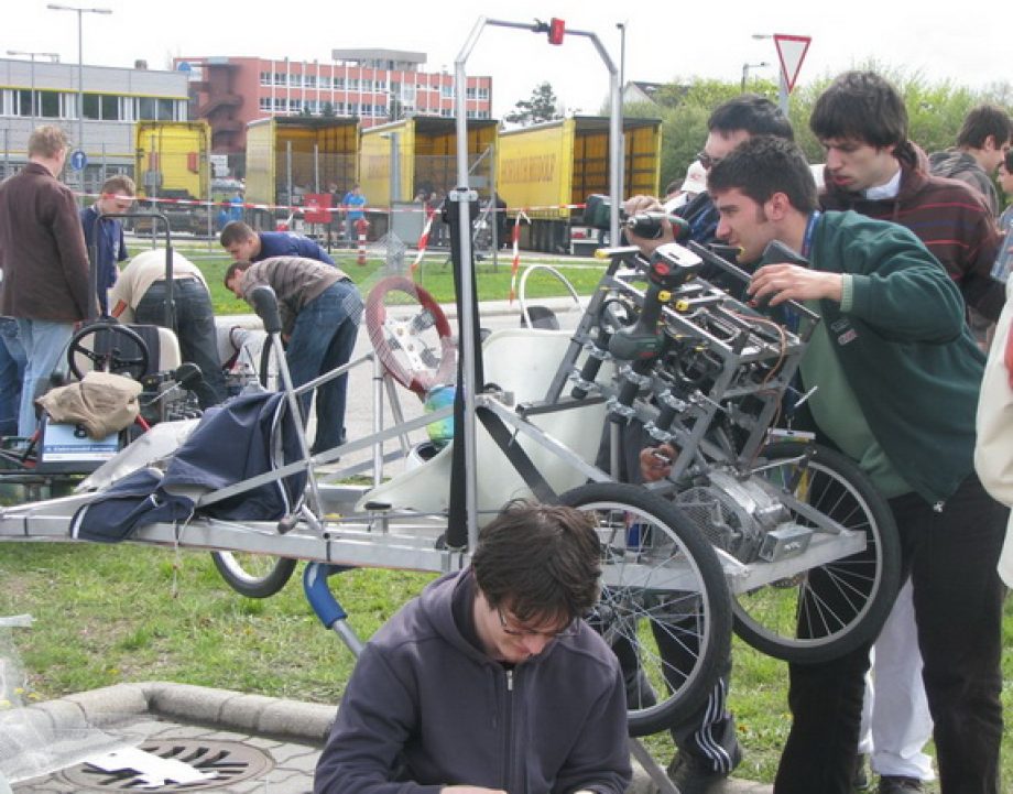 Elektromobil verseny Miskolcon