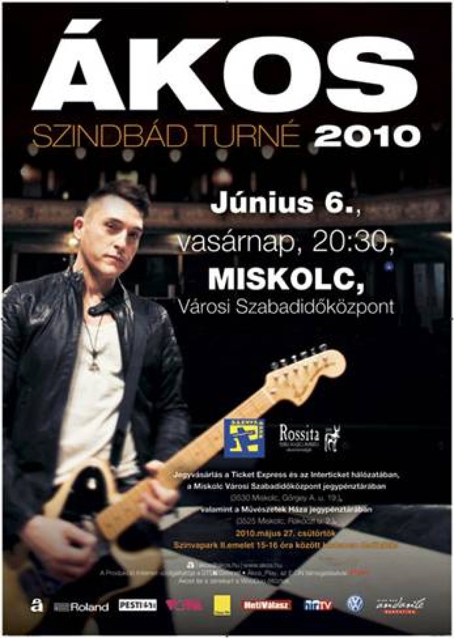 Ákos Szabad turné