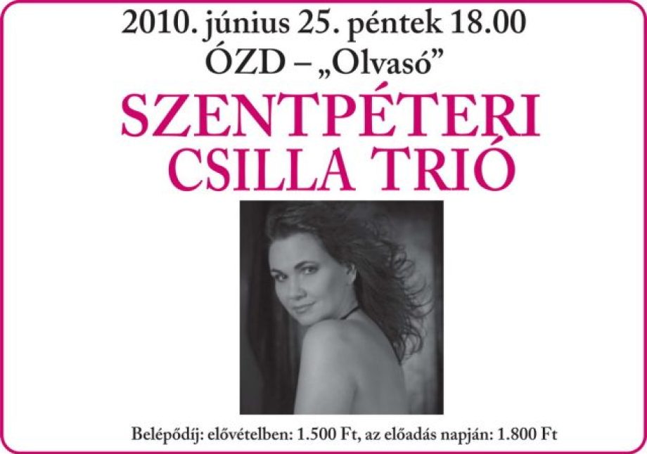 SZENTPÉTERI CSILLA TRIO