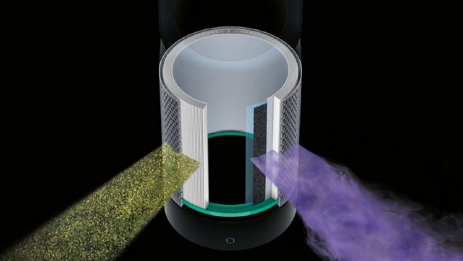 A Dyson HEPA szűrős légtisztítója a legkorszerűbb technológiával védi a család egészségét