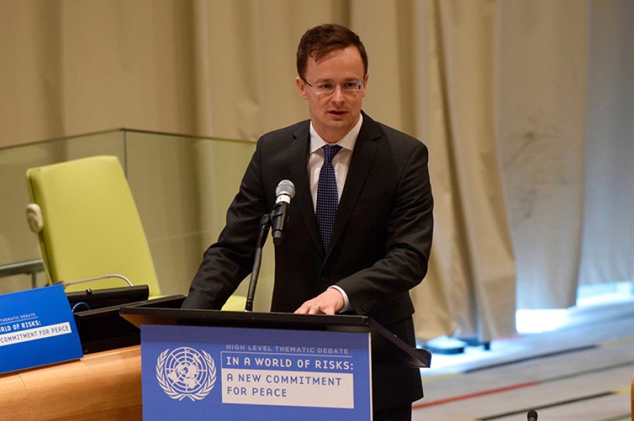 KKM Foto ENSZ felszolalas