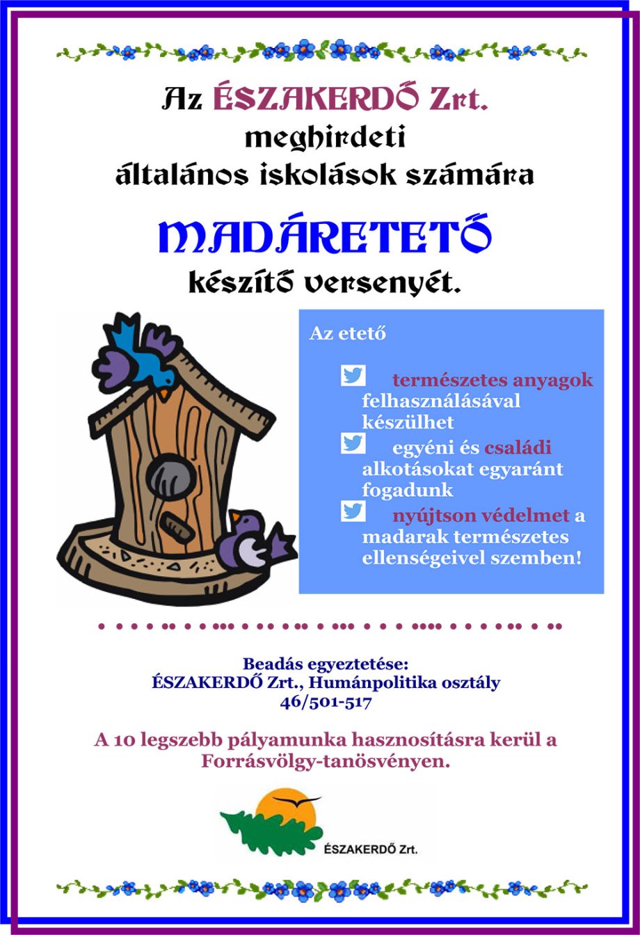 madareteto palyazat 2014 2015