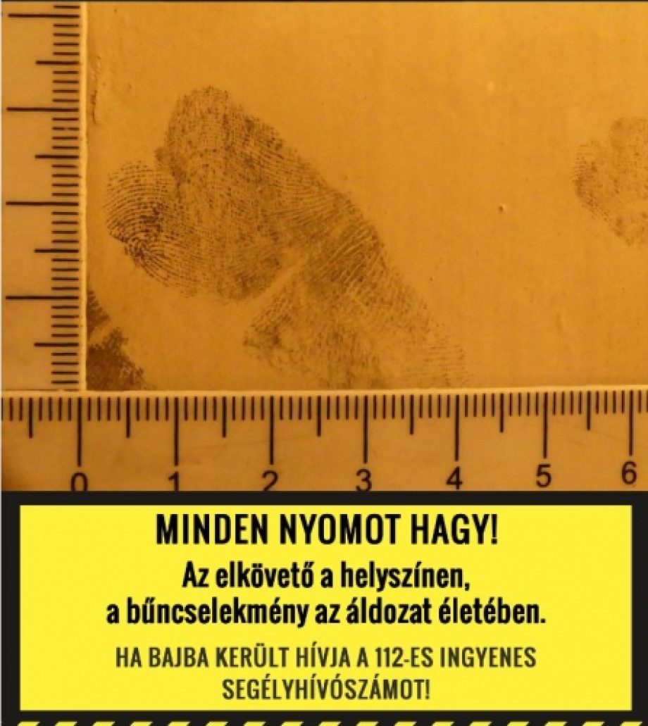 minden nyomot hagy